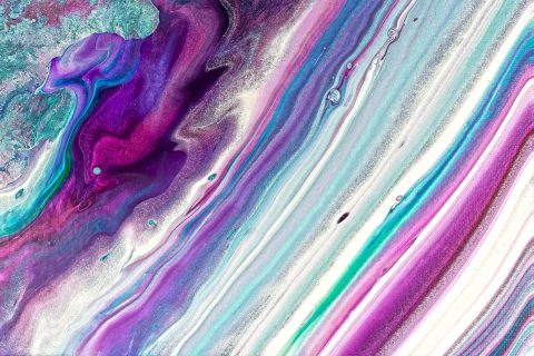欧美流行歌单封面，蓝紫色渐变，收录热门欧美mp3歌曲免费下载
